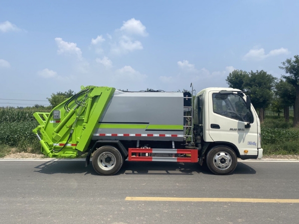 4立方壓縮式垃圾車(chē)